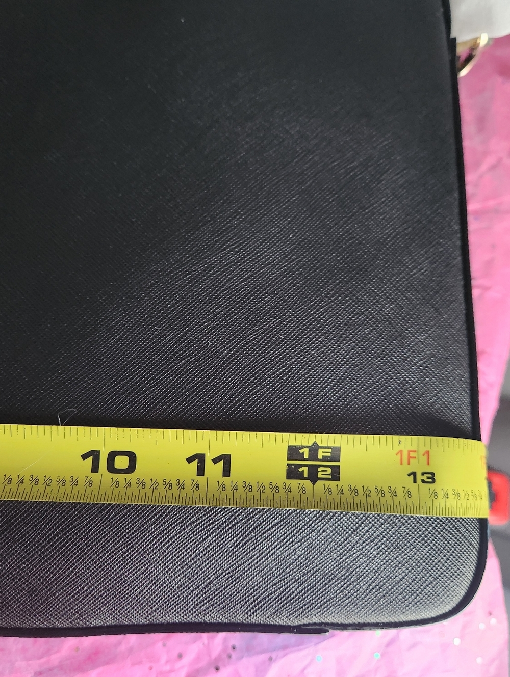 Kate Spade Black Saffiano Crossbody Laptop Bag NWOT - Picture 5 of 8